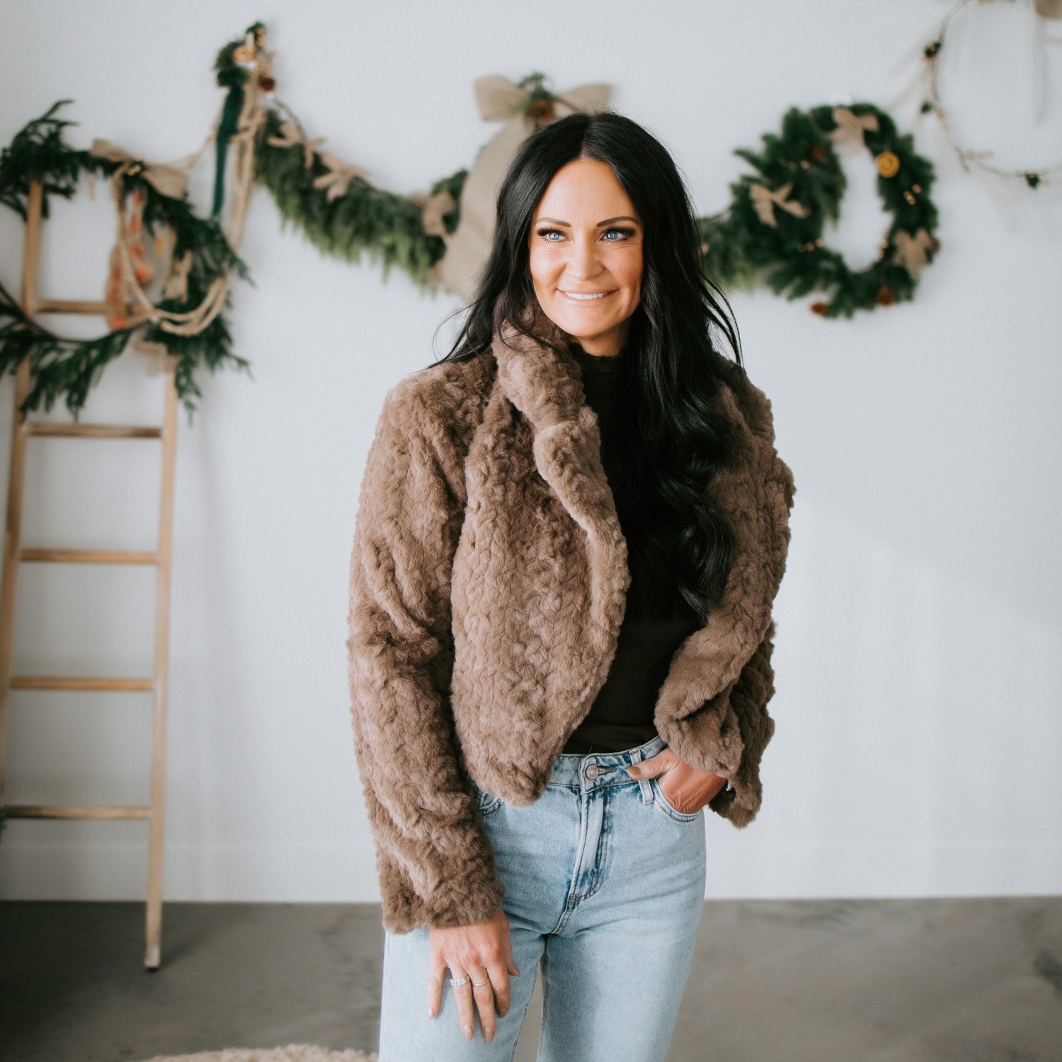 Silvie Faux Fur Jacket