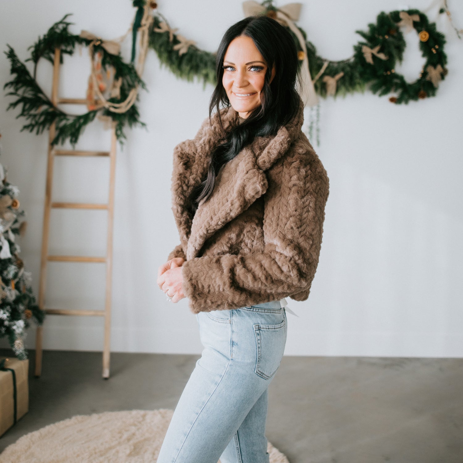 Silvie Faux Fur Jacket