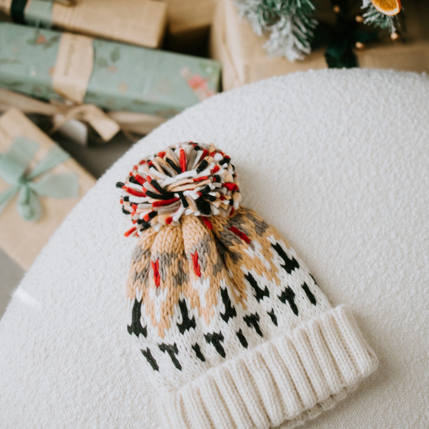 Slopes Pom Beanie