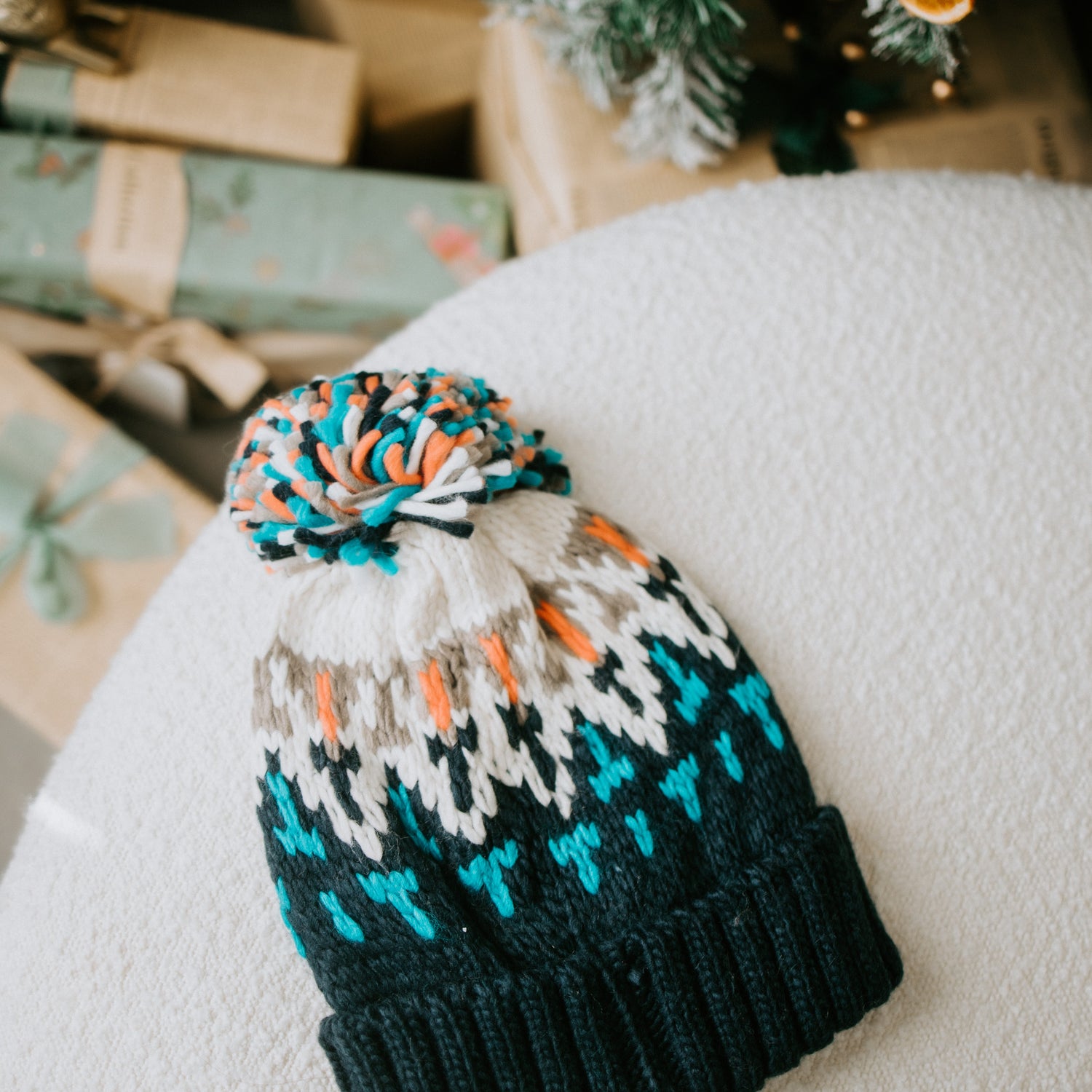 Slopes Pom Beanie