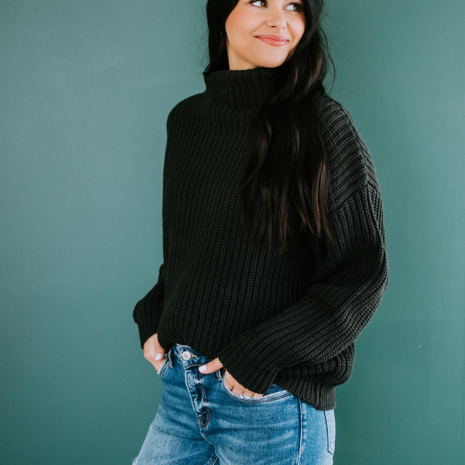 Amherst Funnel Neck Sweater by Chelsea DeBoer