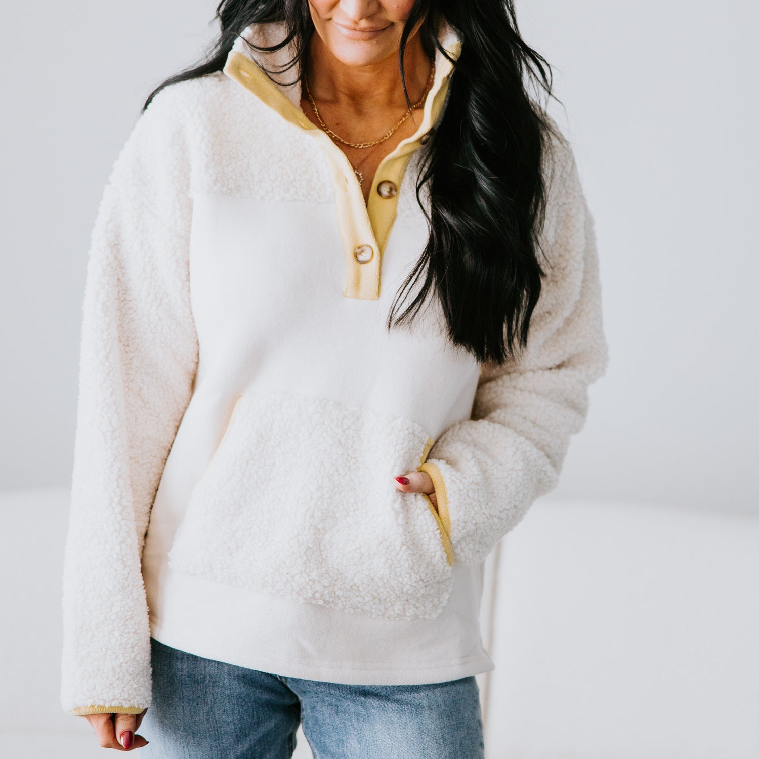 Blayke Sherpa Pullover