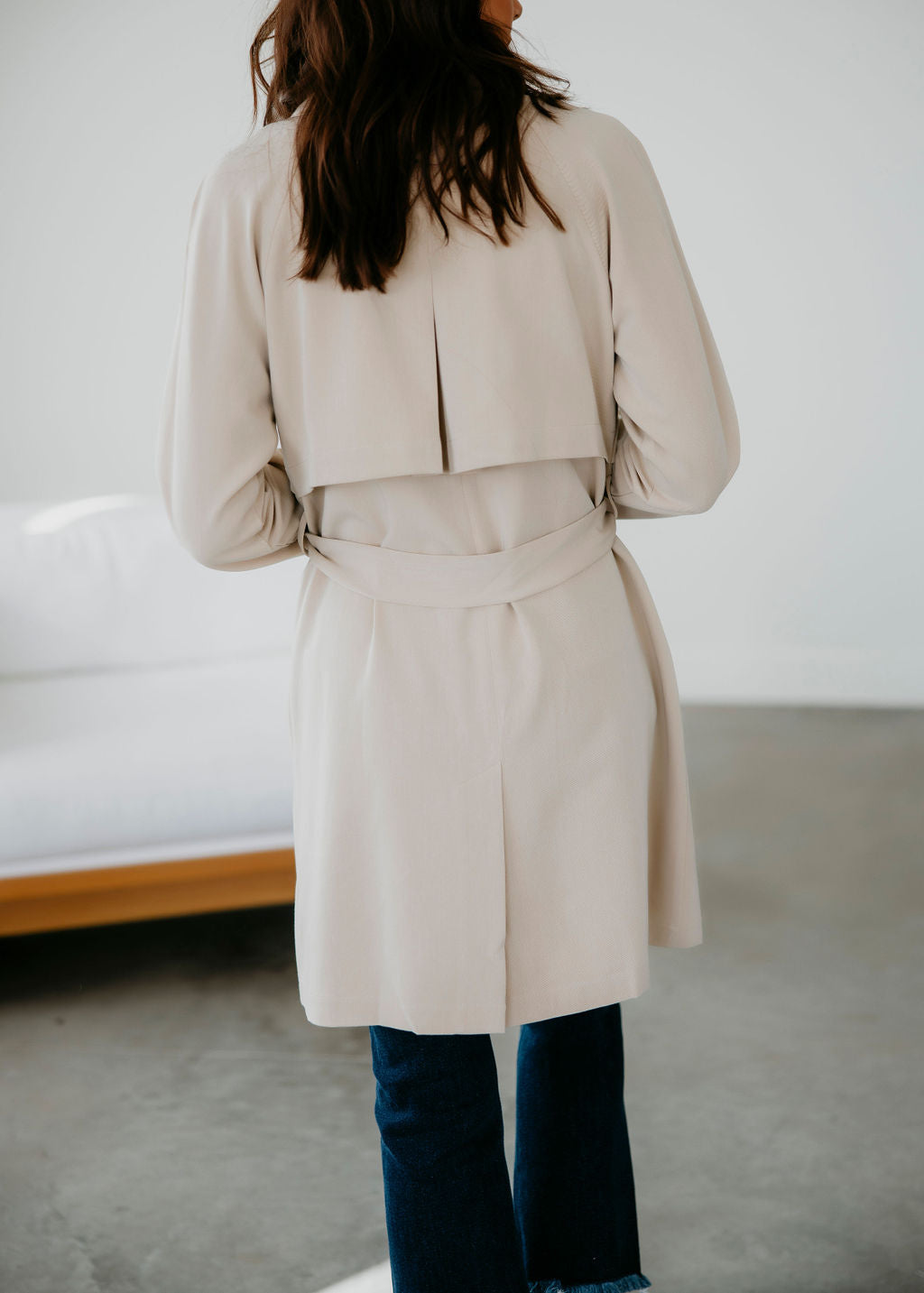 Aurora Belted Trench Coat – Lauriebelles