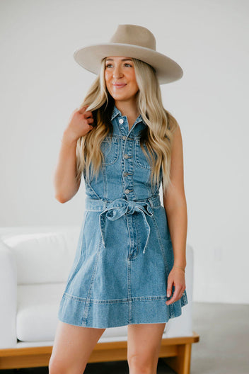 Brittany Denim Dress
