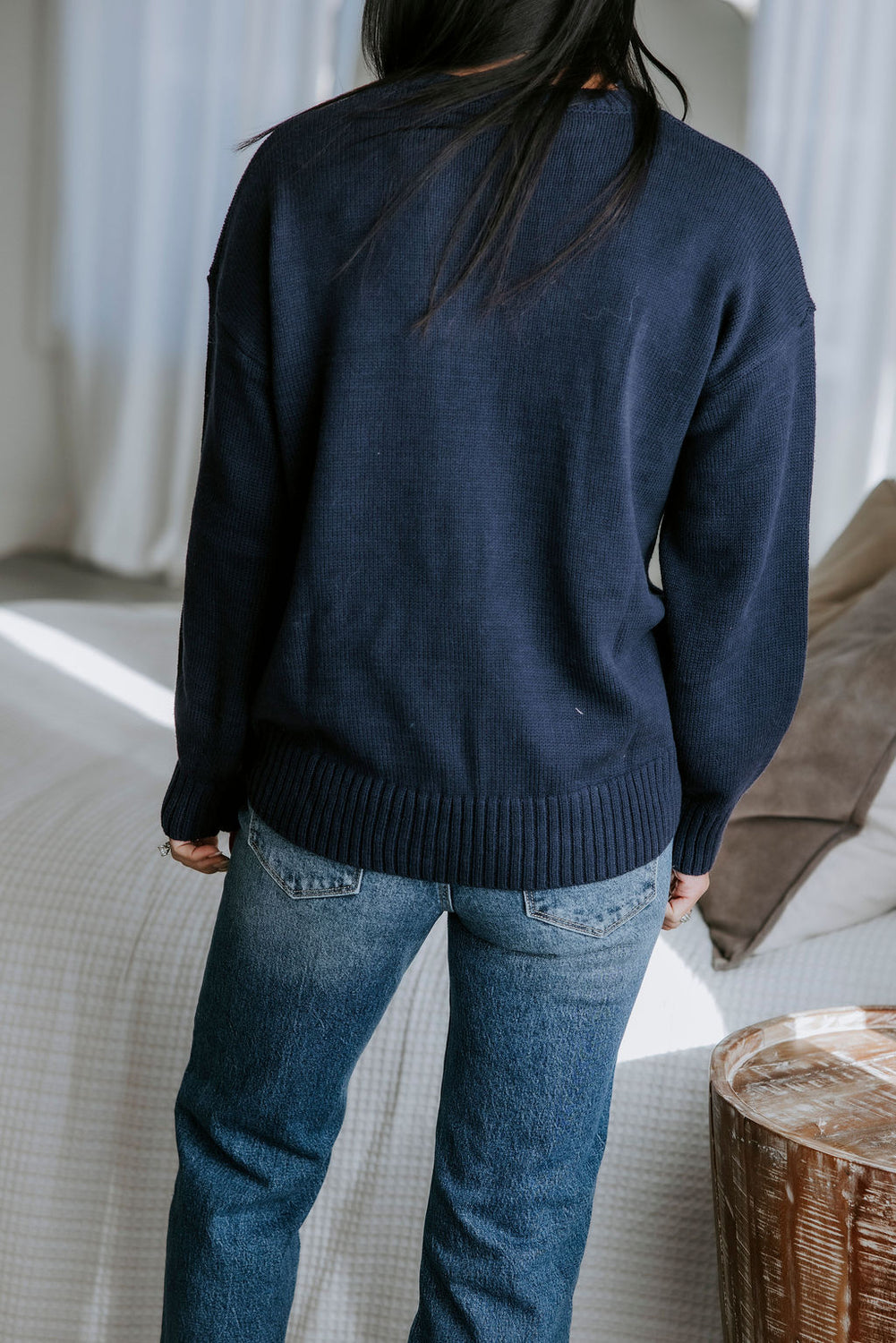 Teddy Bear Motif Sweater