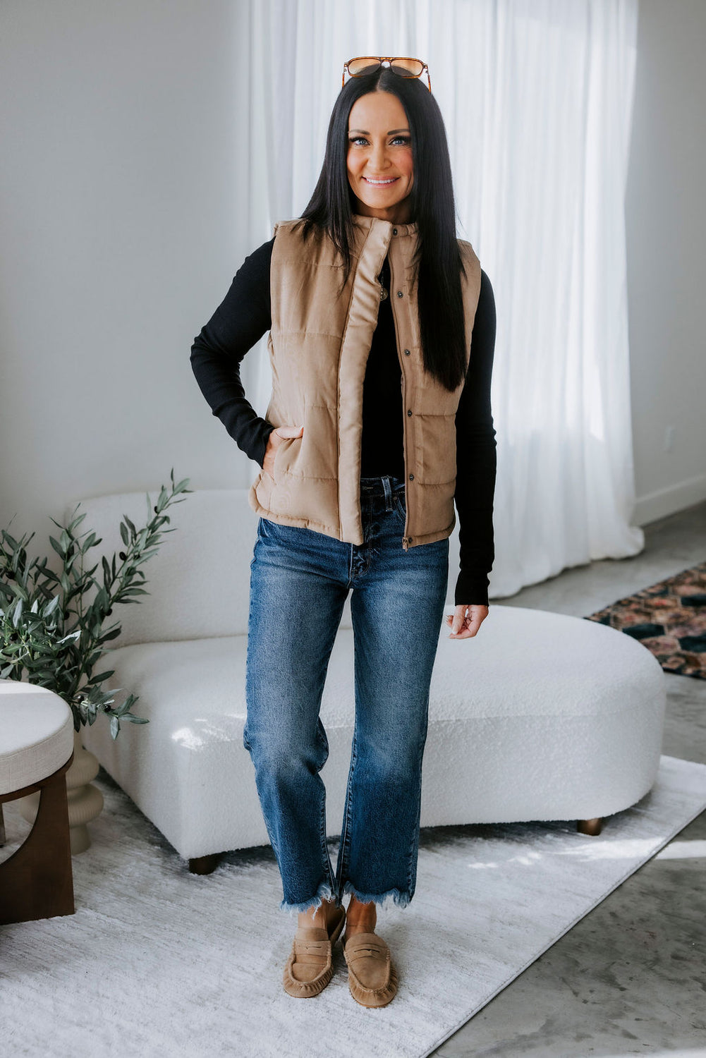 Trae Pocketed Puffer Vest