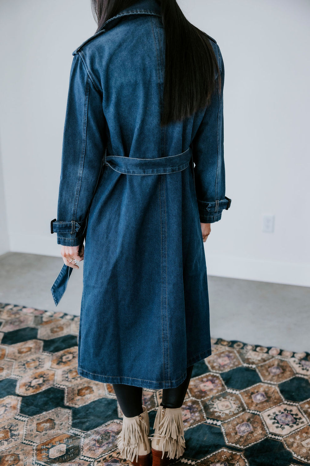 Stirling Denim Trench Coat