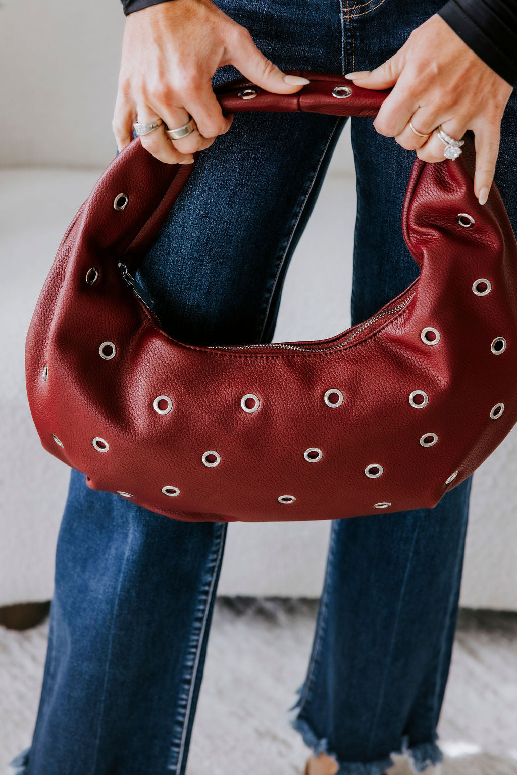 image of Riot Leather Shoulder Bag