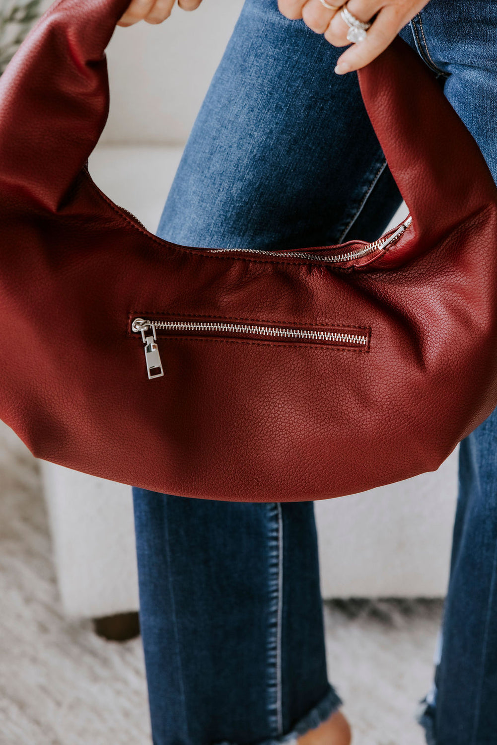 Riot Leather Shoulder Bag