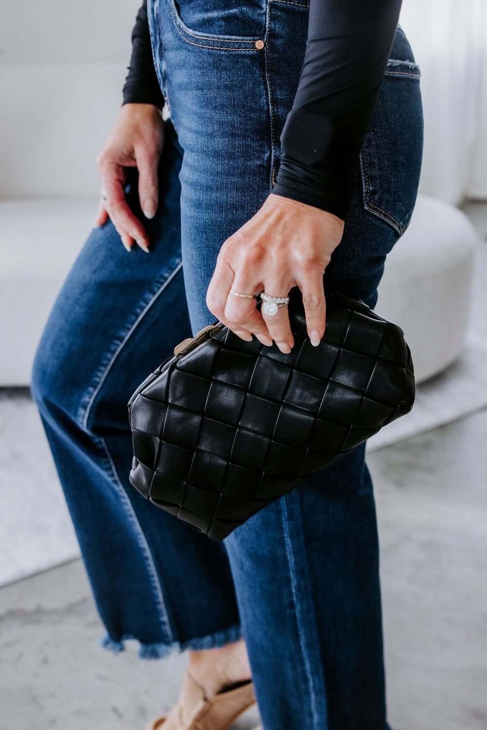 Pauline Woven Crossbody Bag