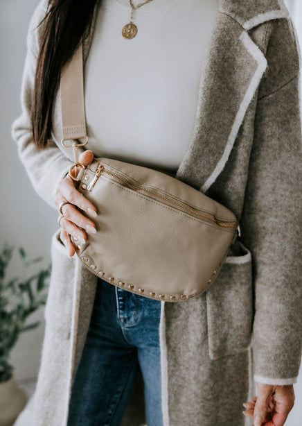 Gizelle Studded Belt Bag product view