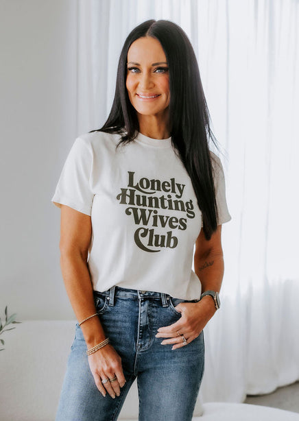 Lonely Hunting Wives Graphic Tee product view