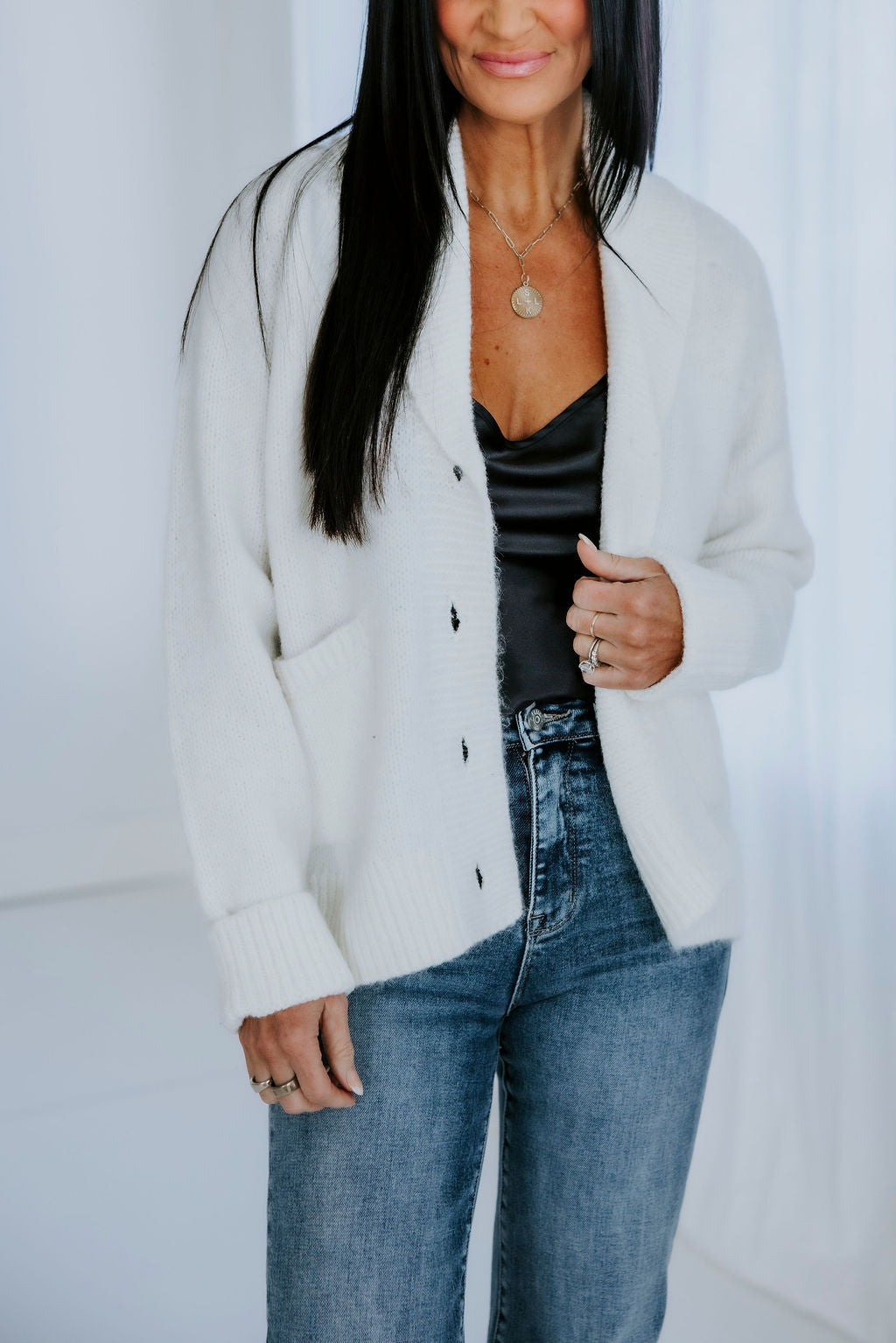 image of Apres Raglan Shawl Neck Cardigan