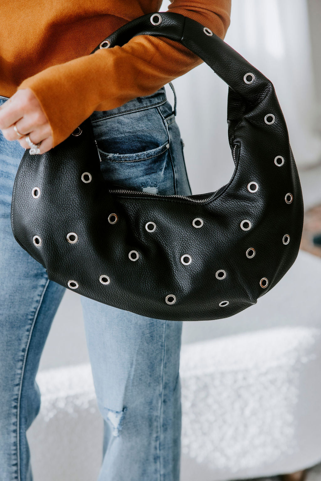 image of Riot Leather Shoulder Bag