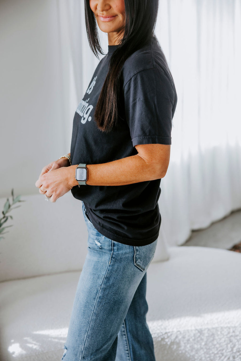 He's Hunting Graphic Tee