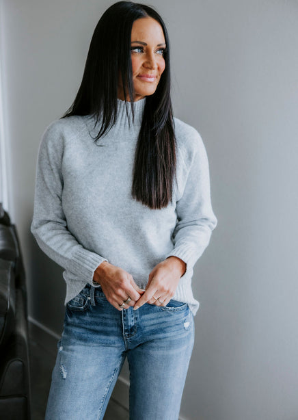 Anthousa Mock Neck Sweater product view