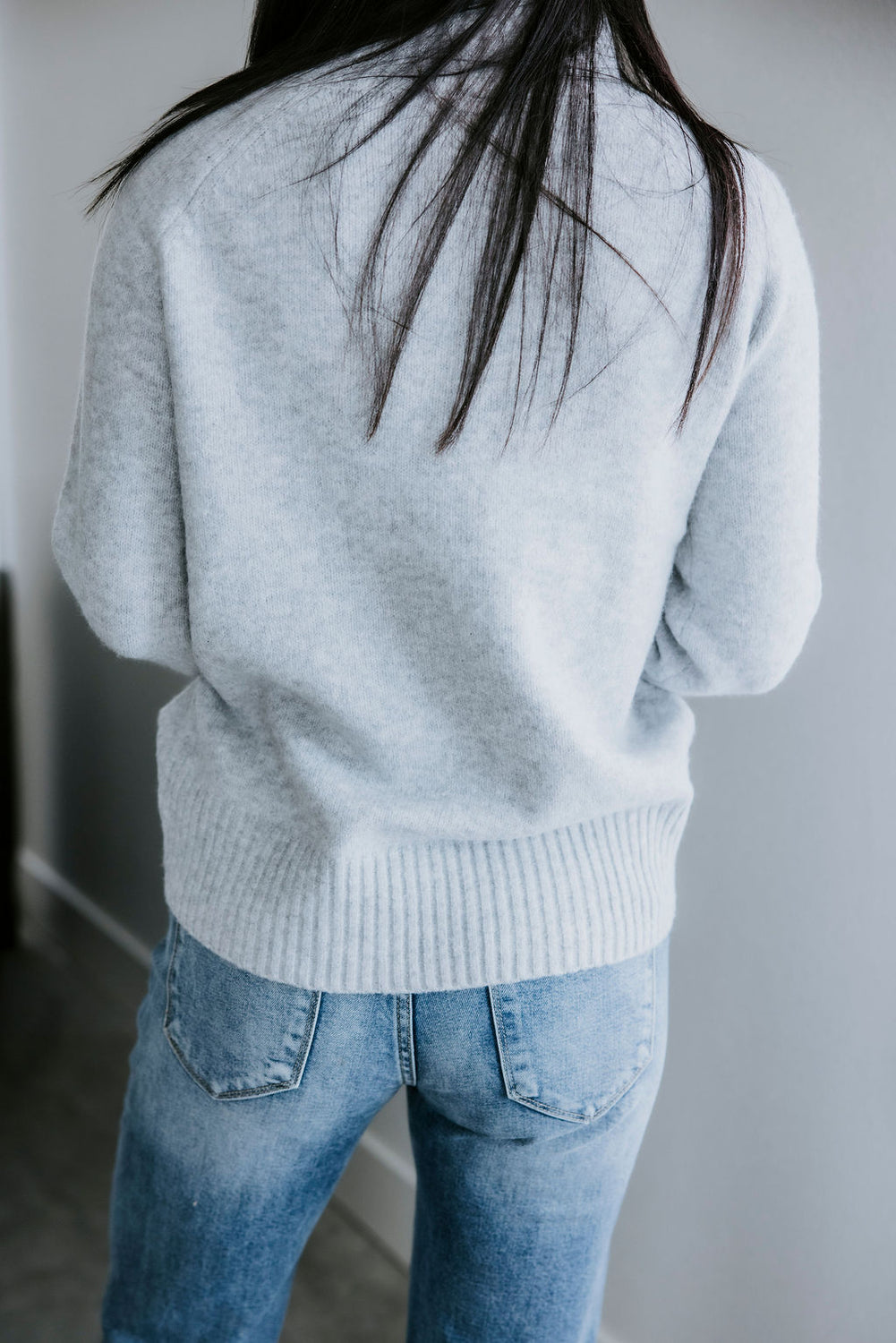 Anthousa Mock Neck Sweater
