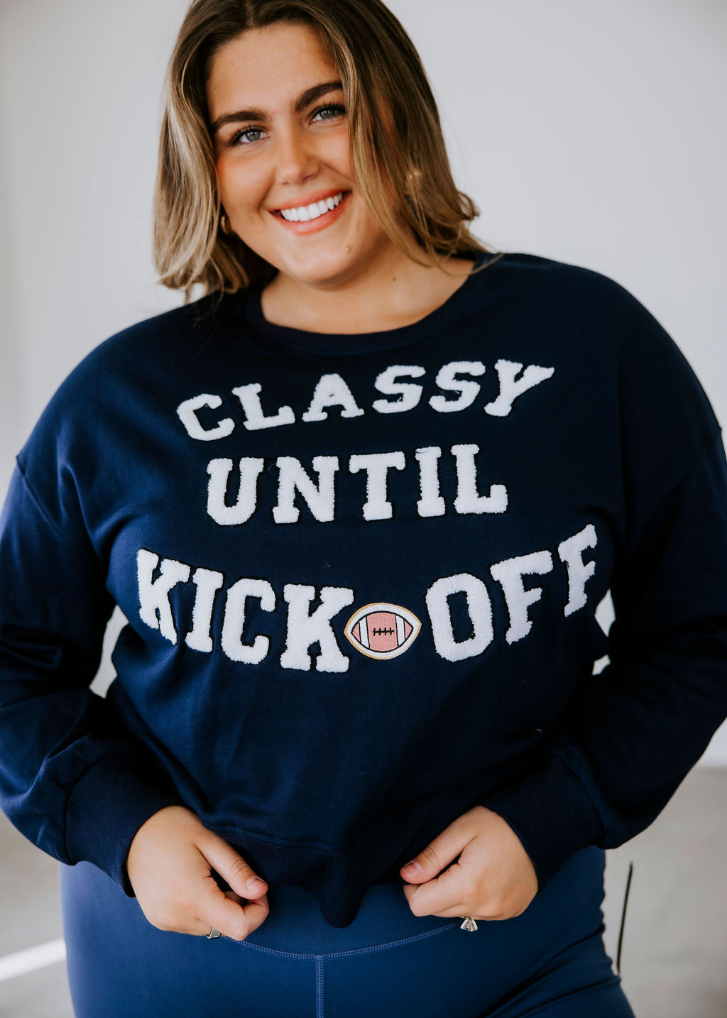 Classy Until Kickoff Sweatshirt