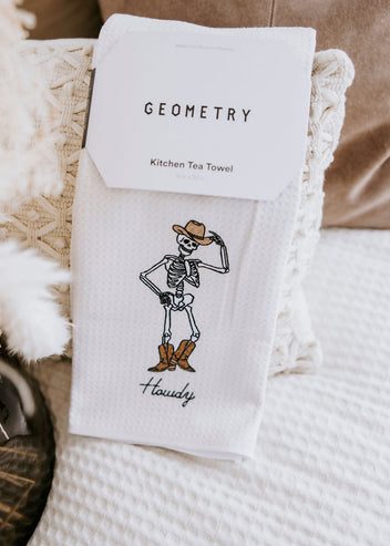 Howdy Cassondra Tea Towel