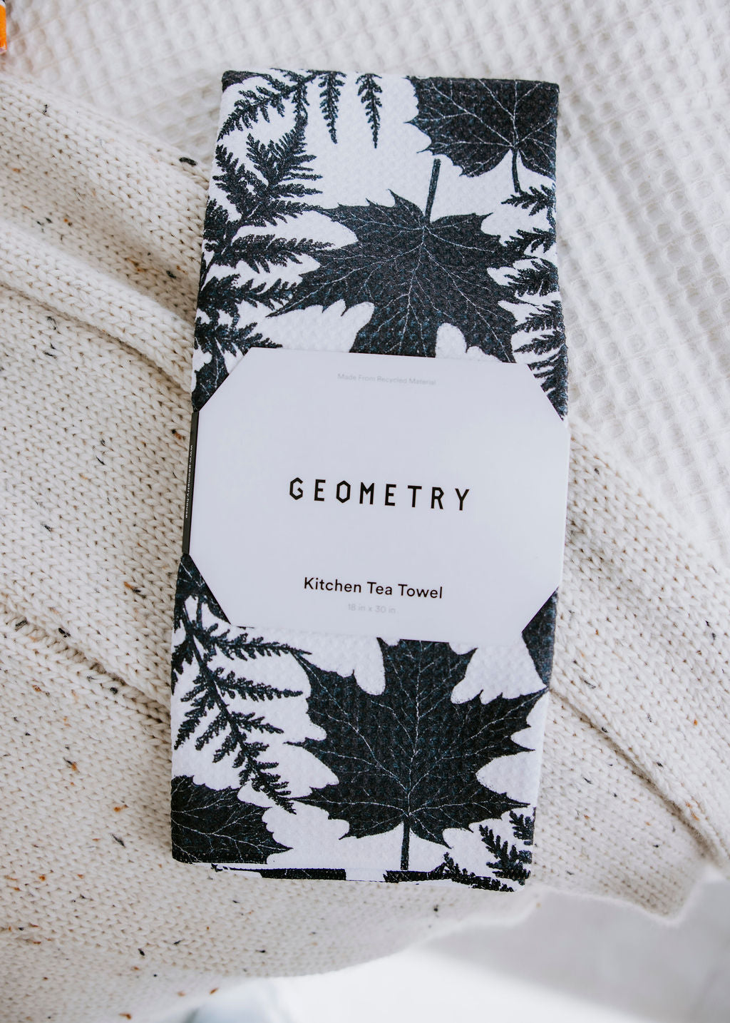 Spooky Leaves Tea Towels
