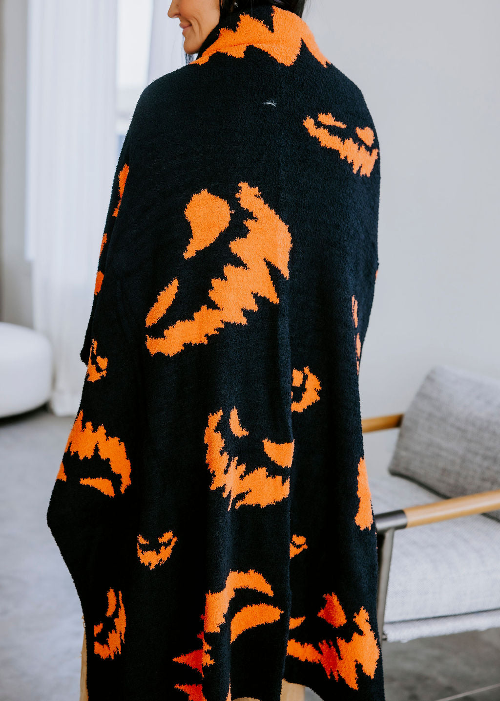 Halloween Reversible Throw Blanket