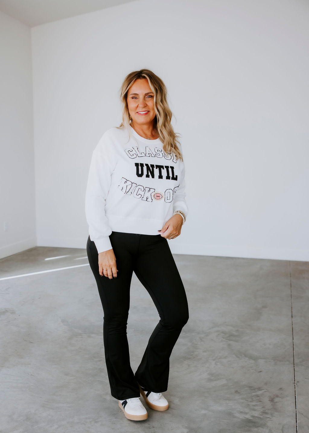 Classy Until Kickoff Sweatshirt