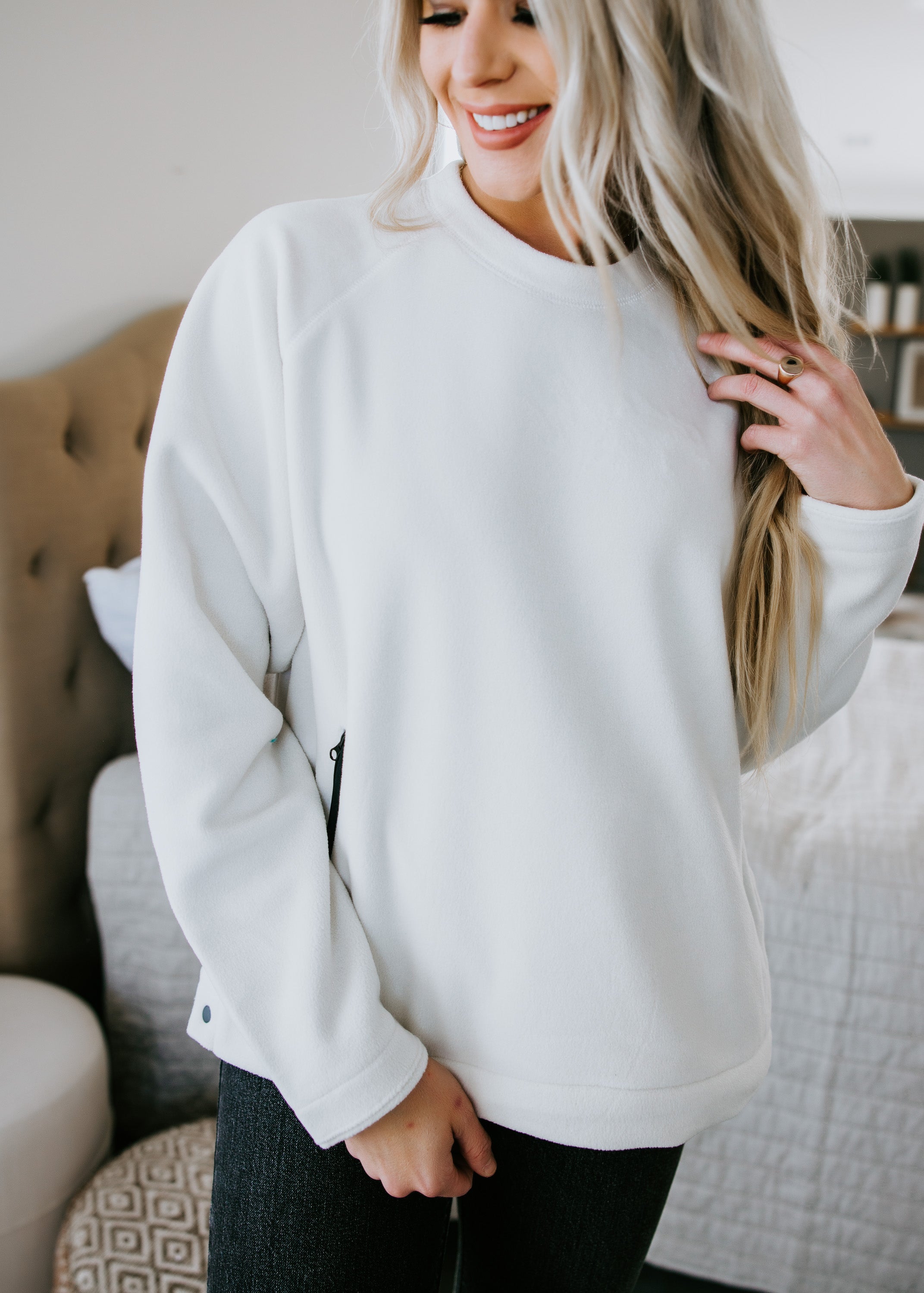 image of Shae Fleece Pullover