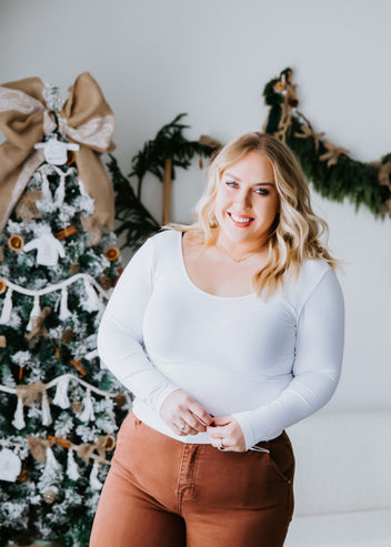 Curvy Rebecca Long Sleeve Top
