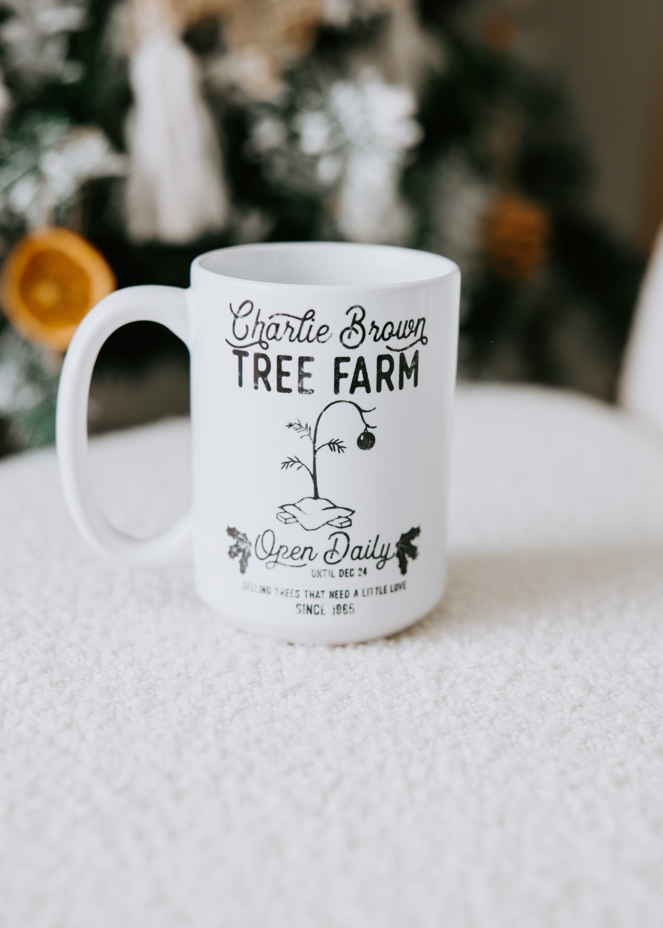 image of Charlie Brown Tree Mug