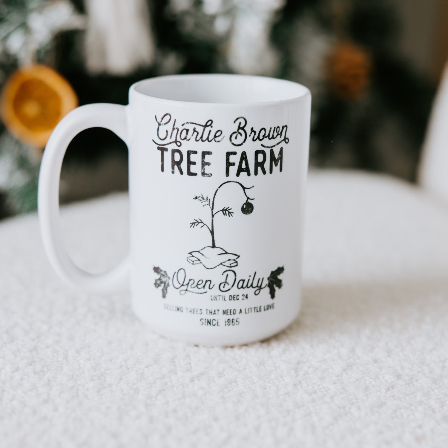 Charlie Brown Tree Mug