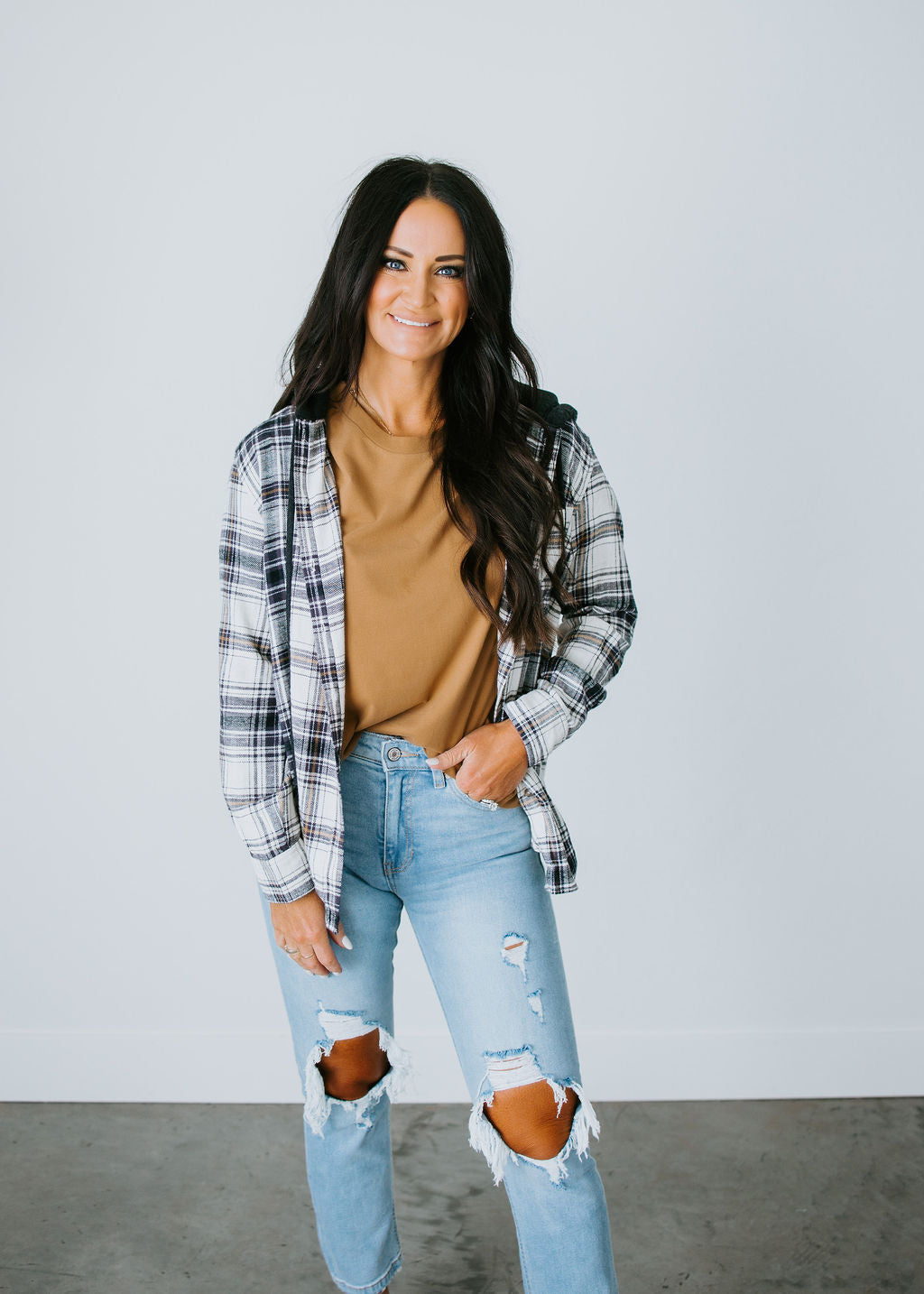 Duke Hooded Plaid