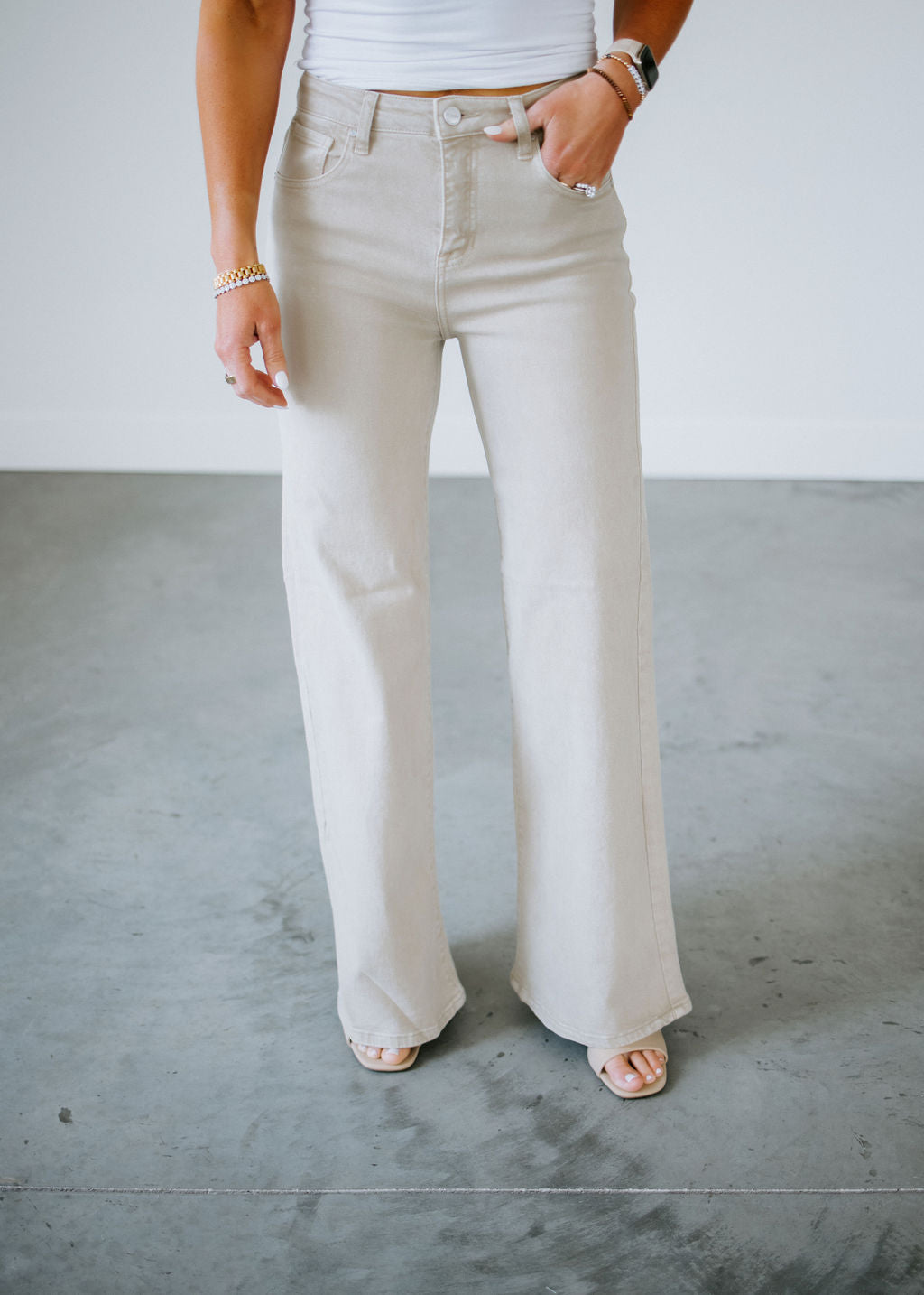 image of Elaina Risen Wide Leg Pants