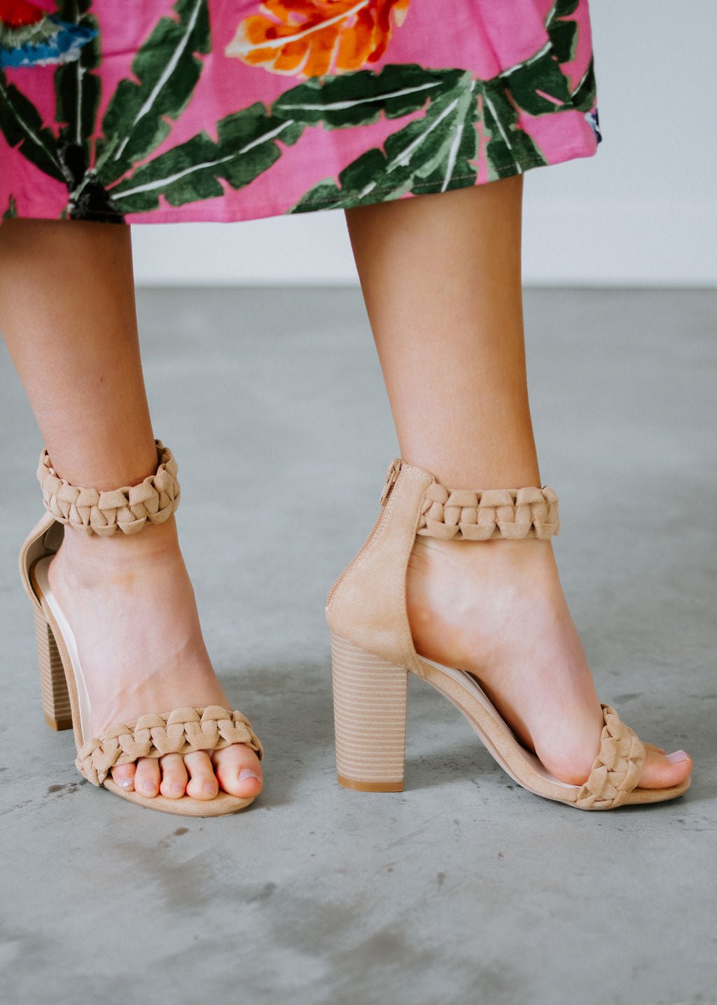 Melody Braided Heels â Lauriebelles
