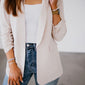 Suttin Ruched Sleeve Blazer