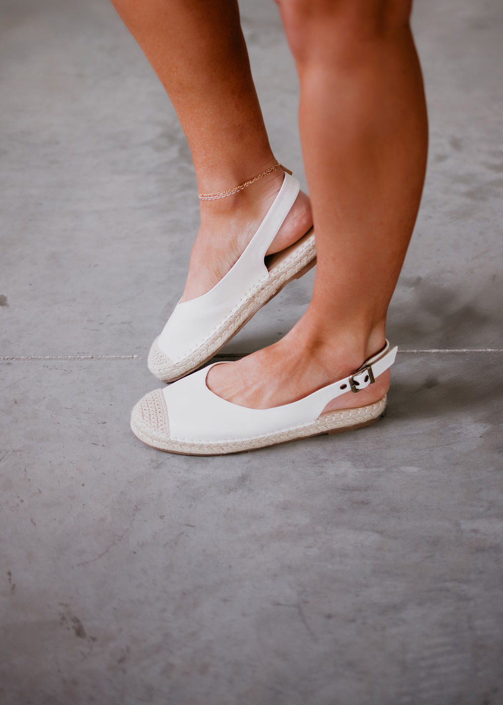 image of En Pointe Espadrille Ballet Flat