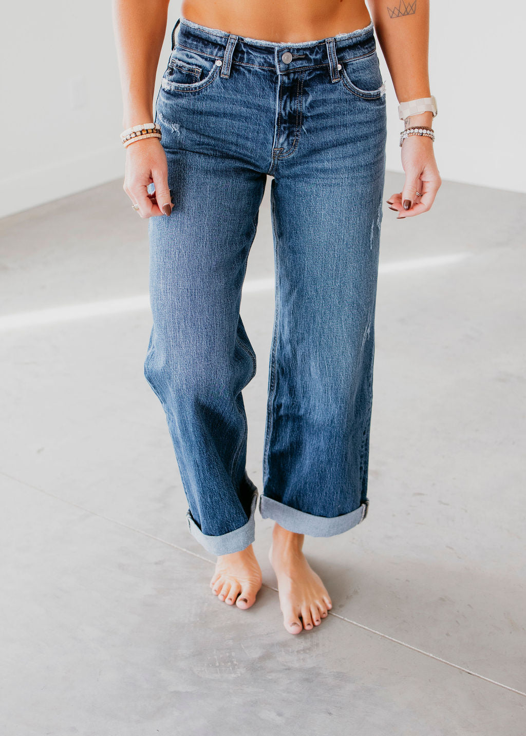 image of Mayci KanCan Wide Leg Jean