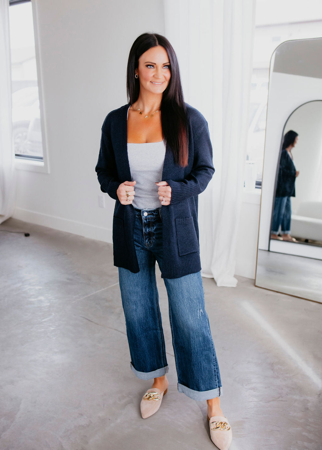 Mayci KanCan Wide Leg Jean