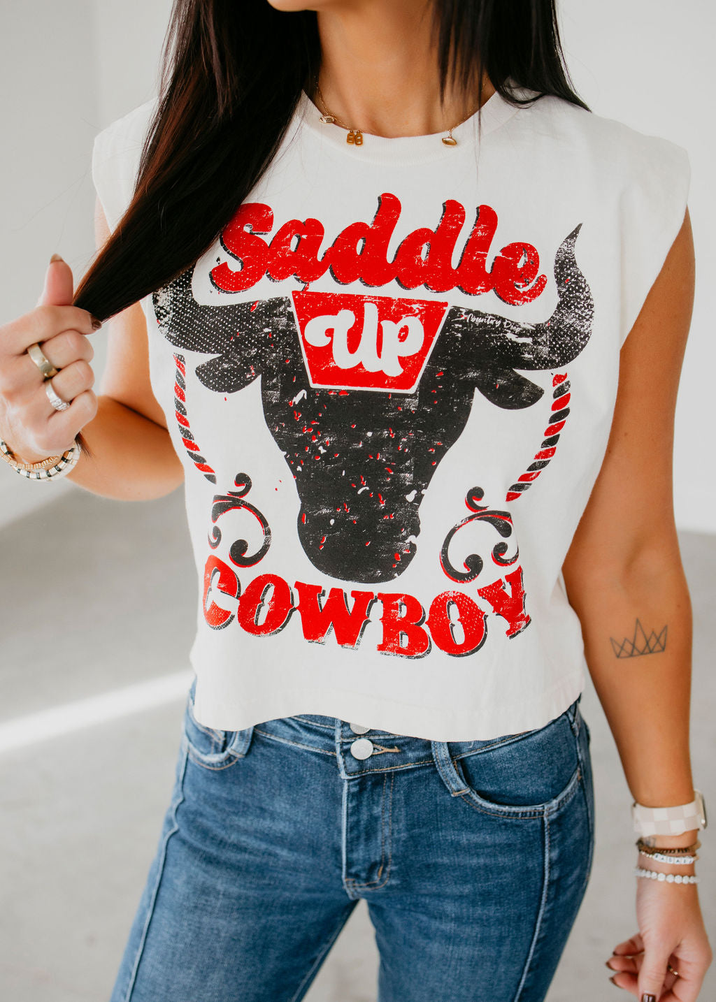 image of Saddle Up Muscle Tank