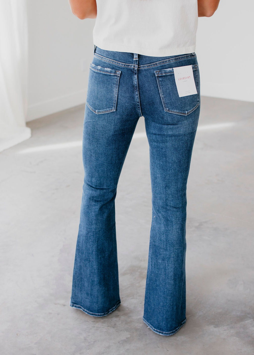 Jen Lovervet Split Hem Jean