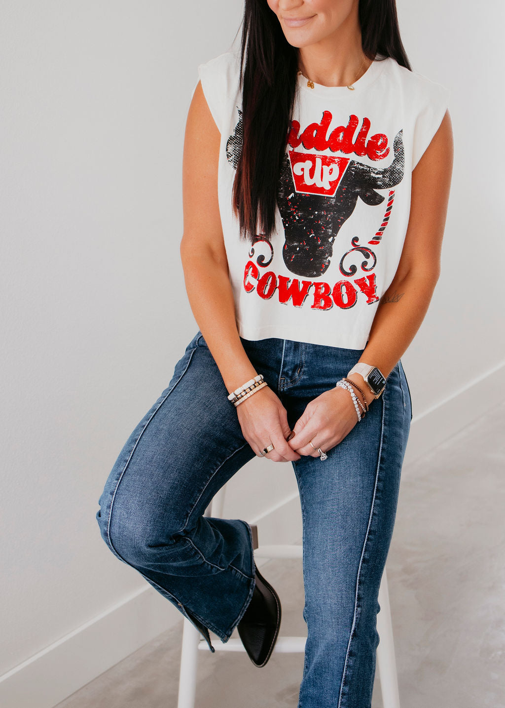 Saddle Up Muscle Tank