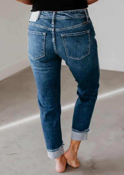 Russell KanCan Slim Boyfriend Jean