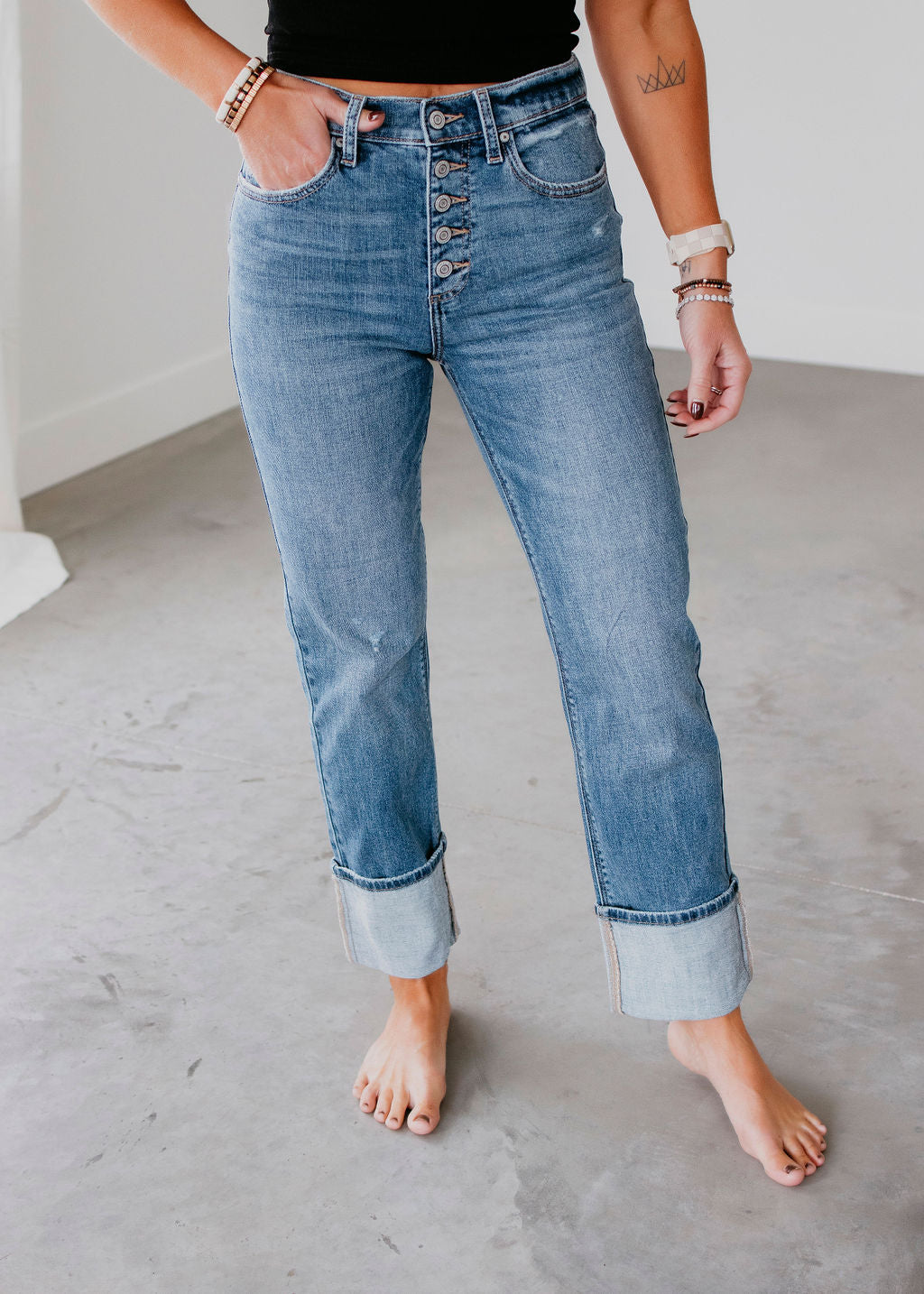 Whitney Eunina Straight Leg Jean