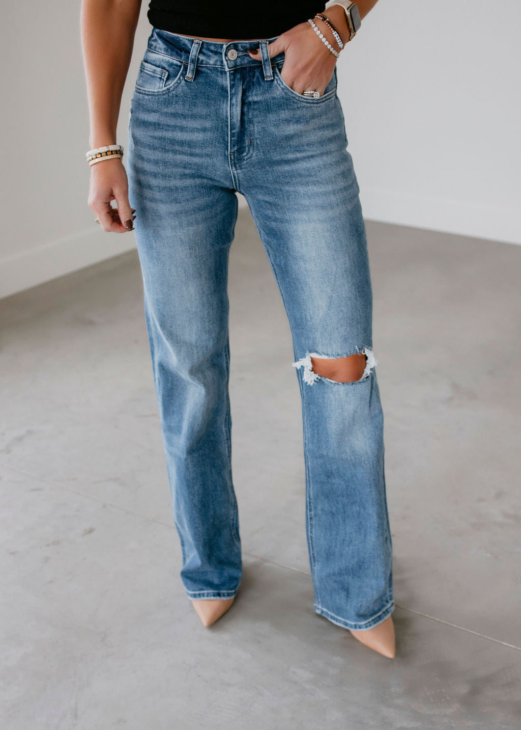 Jessi Vervet High Rise Jean