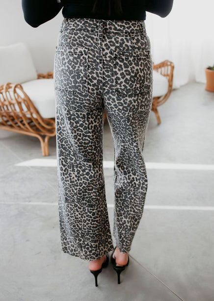 Kierra Leopard Print Pants