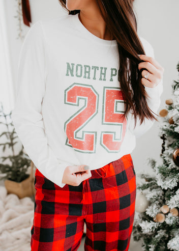 North Pole '25 Graphic Long Sleeve