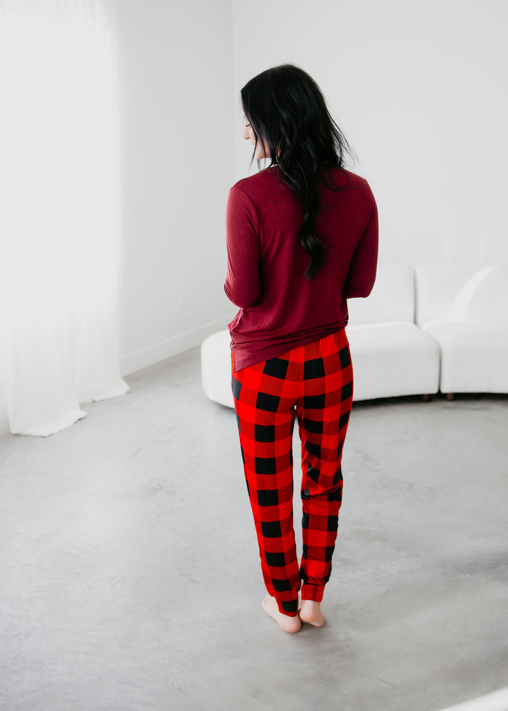 Buffalo Plaid Lounge Set