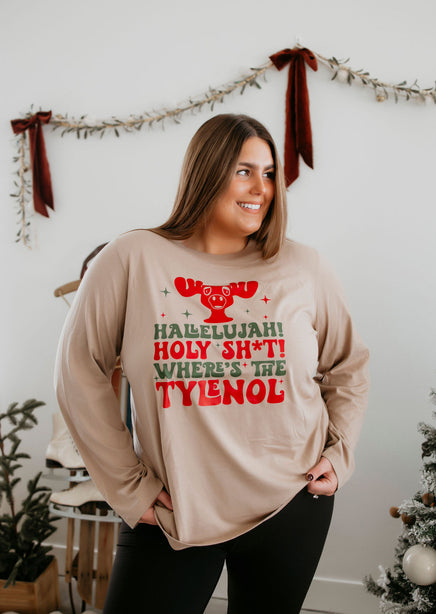 Hallelujah Graphic Long Sleeve