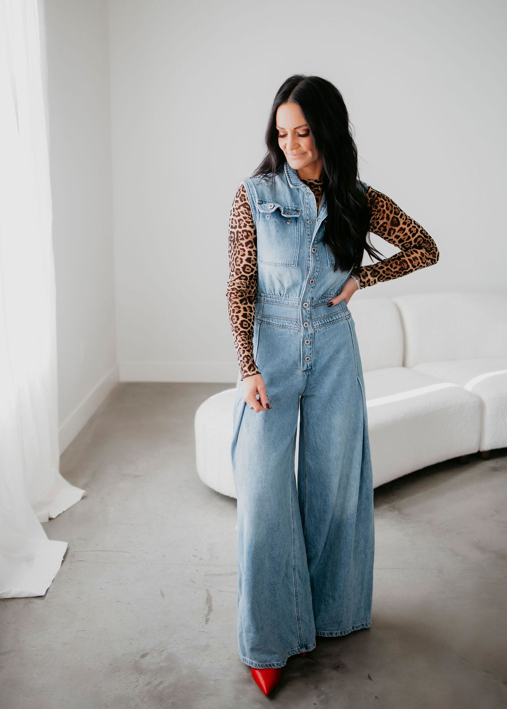 Shania Denim Jumpsuit