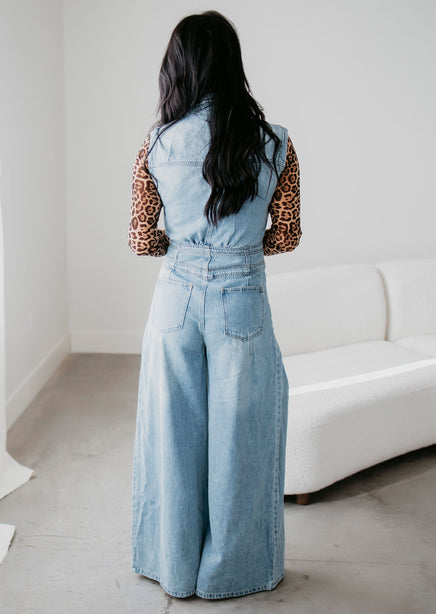 Shania Denim Jumpsuit