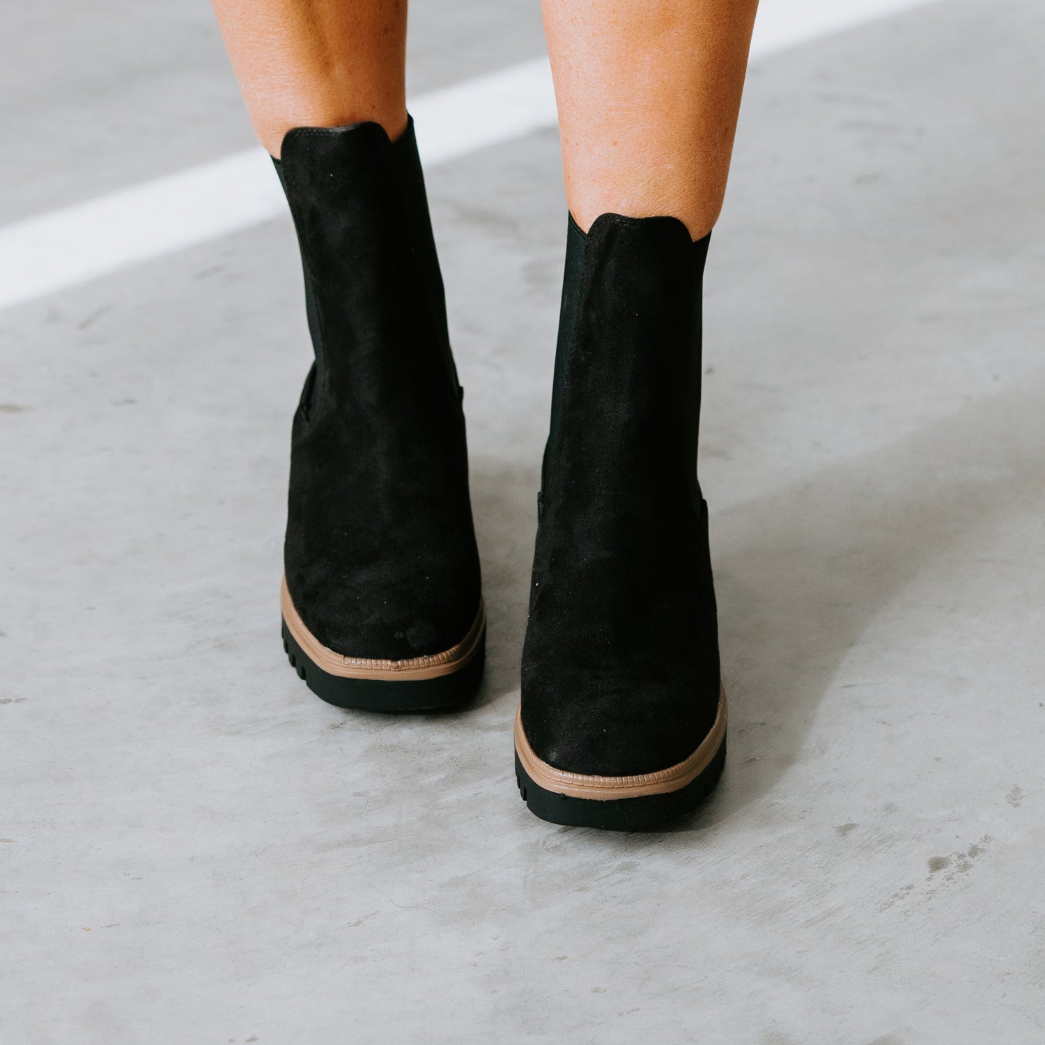 Avah Lug Platform Boots